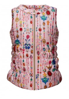 Insulated Vest for girl pink