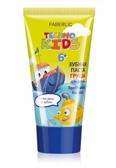 Techno Kids Toothpaste pear flavor