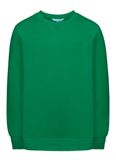 Трикотажный пуловер для мальчика цвет зеленый
