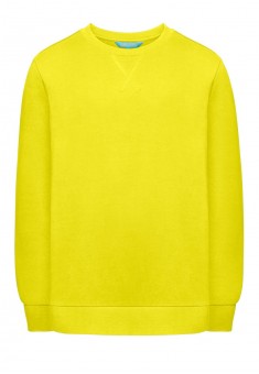 Трикотажный пуловер для мальчика цвет лимонный