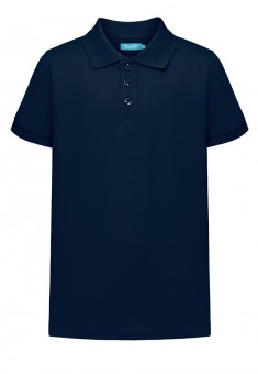 Jersey polo shirt for boys blue