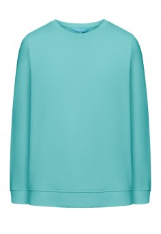 Jersey jumper for girls light blue