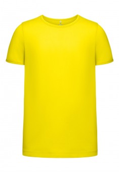 Short sleeve Tshirt for girls bright yellow