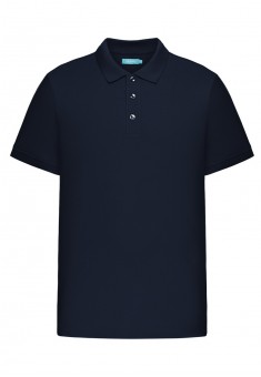 Jersey polo shirt for men blue