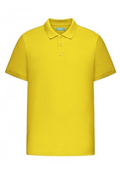 Jersey polo shirt for men yellow