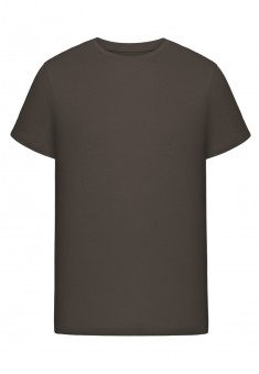 Трикотажная футболка для мужчины цвет темносерый