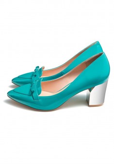 Elegance Shoes sky blue