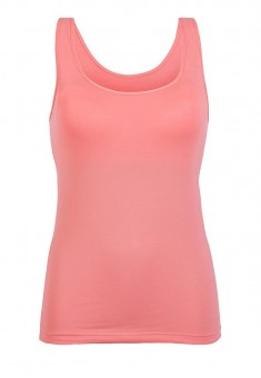 Top with an integrated bra coral