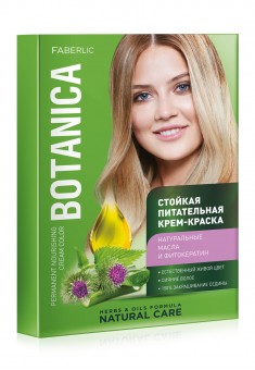 Botanica Permanent Nourishing Cream Dye Chart
