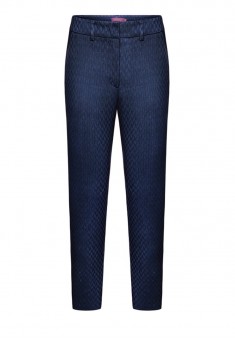 Narrowleg jacquard trousers