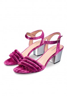 Velour Sandals lilac
