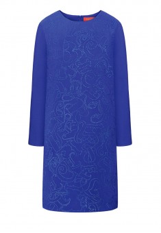 Sequin dress bright blue