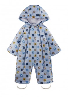 Babys Insulated Overall printed blue