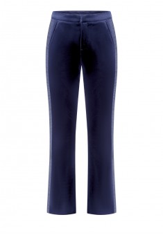 Piped Trousers dark blue