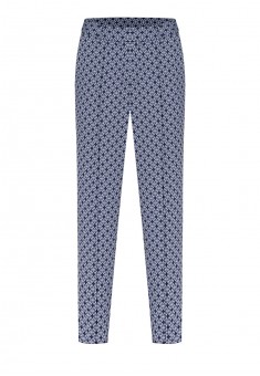 Shortened trousers grey blue