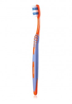 Зубная щетка для детей и подростков синеоранжевая