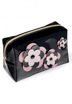 Flowers Cosmetic Bag large