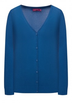 Knit Cardigan royal blue