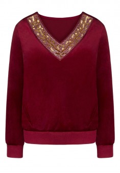 Sweatshirt burgundy