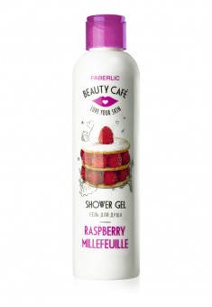 Beauty Café Raspberry Millefeuille Shower Gel