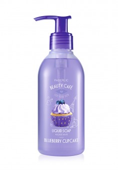 Жидкое мыло для рук Черничный капкейк Beauty Cafe