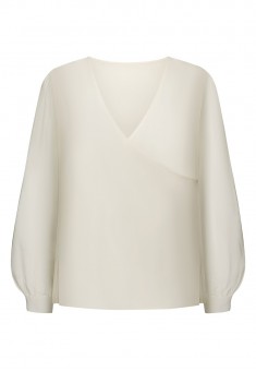 Long Sleeve Blouse milk