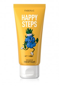 Крем для ног Тонизирующий Happy Steps