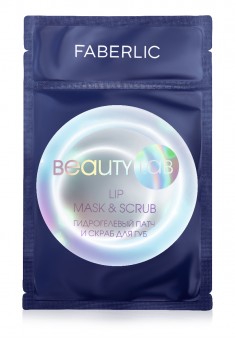 Beautylab Lip Hydrogel Mask  Scrub
