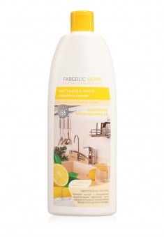 Faberlic Home Lemon Freshness Universal Cleansing Cream with microgranules