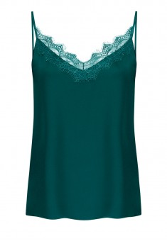 LaceTrimmed Top