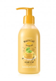 Beauty Cafe Banana Mousse Liquid Hand Soap
