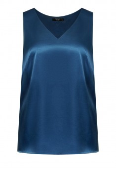 Satined Top blue