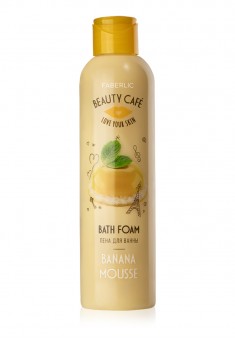 Пена для ванны Банановый мусс Beauty Cafe