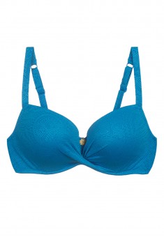 Top de bikini Catrice sujeción especial color azul