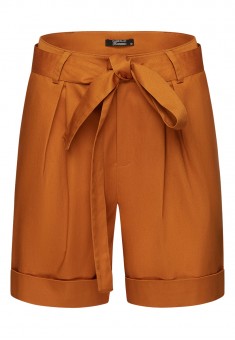Shorts para mujer color marrón
