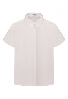 Bluză cu mânecă scurtă pentru femei culoare albă