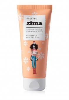 Ультрапитательный шампунь для всех типов волос серии ZIMA