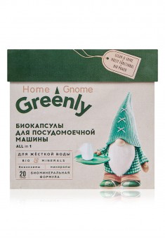 Biocápsulas para el lavavajillas Todo en 1 serie Home Gnome Greenly