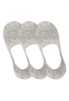 NoShow Socks grey melange 3 pairs