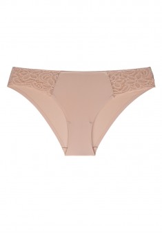 Essential LaceTrimmed Seamless Slip Briefs dusty rose