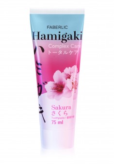 Hamigaki Comprehensive Care Cherry Blossom Toothpaste