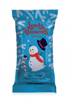  Lovely moments Little Snowman Figureshaped Soap Bar