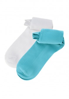 Set de calcetines color aguamarinablanco 2 pares