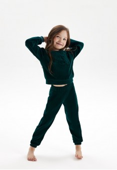 Children pants emerald