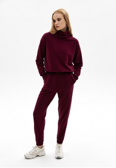 Pants with Pockets burgundy