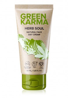 Натуральный дневной крем для лица Herb Soul
