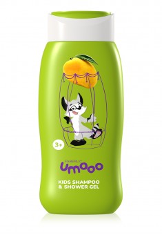 Детский шампуньгель для душа 3 серии Umooo
