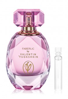 Muestra del  Eau de Parfum para mujer faberlic by Valentin Yudashkin Rose 15 ml