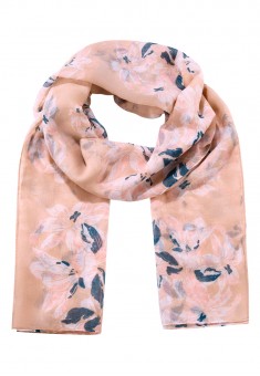 Womens Wrap beige with lilies