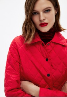 Womens Insulated Jacket red